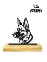 Enfeite de Mesa em Acrílico Silhueta Pet Diversas Raças Decoração de Mesa Acrílico