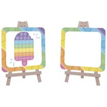 Enfeite de Mesa Mini Lousa Picolé Fidget Toys - 2 unidades - Grintoy - Rizzo Enfeite de Mesa Mini Lousa Picolé Fidget Toys - 2 unidades - Grintoy - Rizzo