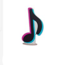 Enfeite De Mesa - Nota Musical - Play Music - 1 unidade - Grintoy - Rizzo Enfeite De Mesa - Nota Musical - Play Music - 1 unidade - Grintoy - Rizzo