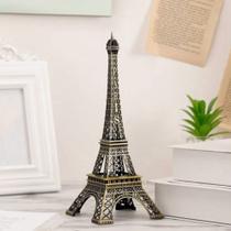 Enfeite de Metal Torre Eiffel 10cm - Red