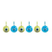 Enfeite de Natal 6 Bolas Monstros S.A Mike Sullivan - Disney