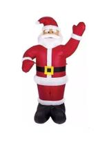 Enfeite de Natal Boneco Papai Noel Inflável 1,80M - Zein Enfeite de Natal Boneco Papai Noel Inflável 1,80M - Zein