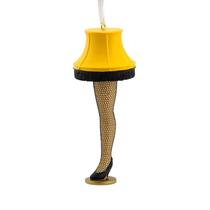 Enfeite de Natal de resina Hallmark Leg Lamp 4x10x4 cm