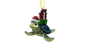 Enfeite de Natal December Pets Blue Sea Turtle Resin Enfeite de Natal December Pets Blue Sea Turtle Resin