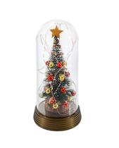 Enfeite De Natal Enfeite De Mesa Natalino Luminária G Ouro - Amor Lindo Boutique