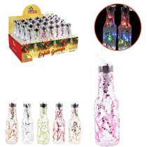 Enfeite De Natal Garrafa Fio de Luz Pendente Para Árvore Natalina 5 Leds Decoração - Art Christmas