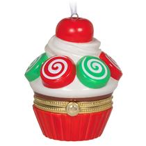 Enfeite de Natal Hallmark Keepsake 2022 Cupcakes de Natal Enfeite de Natal Hallmark Keepsake 2022 Cupcakes de Natal
