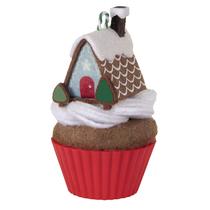 Enfeite de Natal Hallmark Keepsake 2023 Gingerbread Cupcake
