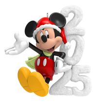 Enfeite de Natal Hallmark Keepsake 2025 Disney Mickey Mouse Enfeite de Natal Hallmark Keepsake 2025 Disney Mickey Mouse