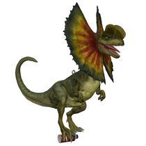 Enfeite de Natal Hallmark Keepsake Dilophosaurus 2023