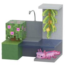 Enfeite de Natal Hallmark Keepsake Minecraft Axolotl 2022