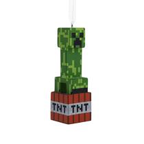 Enfeite de Natal Hallmark Minecraft Creeper na TNT