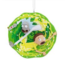 Enfeite de Natal Hallmark Rick and Morty Aw, Geez, Rick!