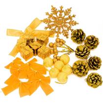 Enfeite de natal - Kit 30 Pendentes Árvore de Natal