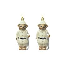 Enfeite de Natal - Kit Urso Soldado - 2 peças