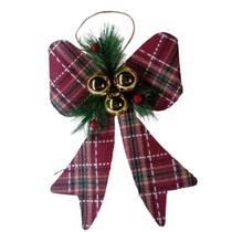 Enfeite de Natal Laço de Plastico 22cm Enfeite de Natal Laço de Plastico 22cm