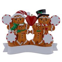 Enfeite de Natal MAXORA Family of 4 Personalizado Enfeite de Natal MAXORA Family of 4 Personalizado