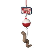 Enfeite de Natal Midwest-CBK Bite Me Worm Bait Fishing