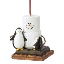 Enfeite de Natal Midwest CBK - S'mores com Pinguins