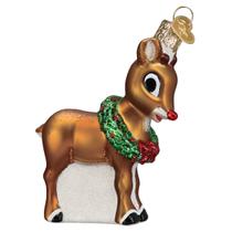 Enfeite de Natal Natal do Velho Mundo Rudolph Reindeer