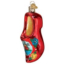 Enfeite de Natal Old World Wooden Clog Glass com caixa 32435