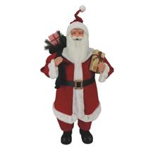 Enfeite De Natal Papai Noel Premium Presente 1 Peça 90cm Enfeite De Natal Papai Noel Premium Presente 1 Peça 90cm
