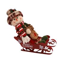 Enfeite De Natal Para Mesa, Estátua Escultural De Natal Para Casa, Escritório, Armário, Presente De