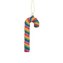 Enfeite de Natal para pendurar - Candy Cane - 16 cm - 1 unidade - Cromus - Rizzo