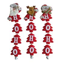 Enfeite De Natal Pendurar Porta/parede/árvore C/ Guizo Enfeite De Natal Pendurar Porta/parede/árvore C/ Guizo