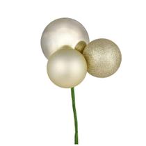 Enfeite de Natal Pick Vickerman 18 Champagne Ball 4/Bg