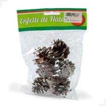 Enfeite de Natal Pinha Gliter Sortidos 4cm c/6 Magizi Enfeite de Natal Pinha Gliter Sortidos 4cm c/6 Magizi