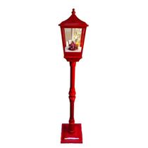 Enfeite De Natal Poste Musical Com Luzes 135Cm NTD26021