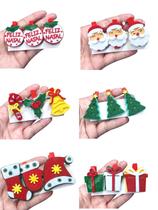 Enfeite De Natal Prendedor Decorativo Arvore Com 12 Unidades