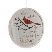 Enfeite de Natal Roman Cardinal Visitor From Heaven