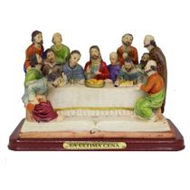 Enfeite de natal santa ceia em resina ntd2008 - wincy