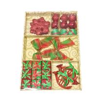 Enfeite De Natal Sortidos P/ Arvore C/ Presente Laços Enfeite De Natal Sortidos P/ Arvore C/ Presente Laços