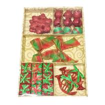 Enfeite De Natal Sortidos P/ Arvore C/ Presente Laços Enfeite De Natal Sortidos P/ Arvore C/ Presente Laços