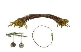 Enfeite de Natal String Hangers, pacote com 100 unidades douradas (Nomad) Enfeite de Natal String Hangers, pacote com 100 unidades douradas (Nomad)