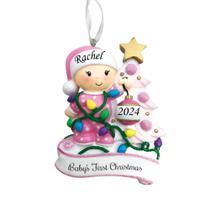 Enfeite de Natal: tesouros natalinos, o primeiro Natal do bebê Enfeite de Natal: tesouros natalinos, o primeiro Natal do bebê