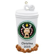 Enfeite de Natal, tradições natalinas, xícara de café personalizada
