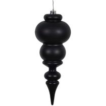 Enfeite de Natal Vickerman 14 Matte Finial Black