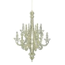 Enfeite de Natal Vickerman Champagne Glitter Chandelier