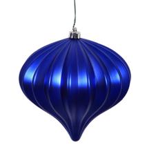 Enfeite de Natal Vickerman Cobalt Blue Matte Onion 5,7 cm Enfeite de Natal Vickerman Cobalt Blue Matte Onion 5,7 cm