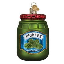 Enfeite de Natal Vidro de Pickles do Velho Mundo 2020