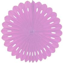 Enfeite de Papel Margarida Fiorata 63cm Rosa Claro - 1 Un