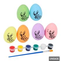 Enfeite de Páscoa Ovos Para Pintar Tinta 13 Peças - Tudo em Caixa Enfeite de Páscoa Ovos Para Pintar Tinta 13 Peças - Tudo em Caixa