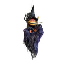 Enfeite de Pendurar Halloween - Bruxa Roxo - 27cm - 1 unidade - Cromus - Rizzo