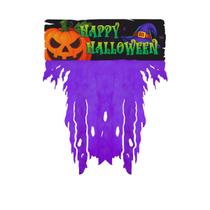 Enfeite de Pendurar Halloween EVA e TNT 68x47cm para Decorar