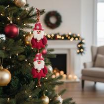 Enfeite De Pendurar Porta/parede 2 Bonecos Com Guizo Enfeite De Pendurar Porta/parede 2 Bonecos Com Guizo