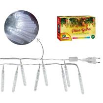 Enfeite de Porta Natal Pisca Pisca Tudo Bolhas 30 Leds 3,9m Brilhante Luz Natal Pisca Led Bolhas Tub - Baratotal Store